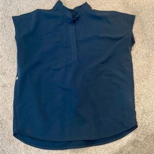 FIGS Dark Harbor Raphael scrub Top